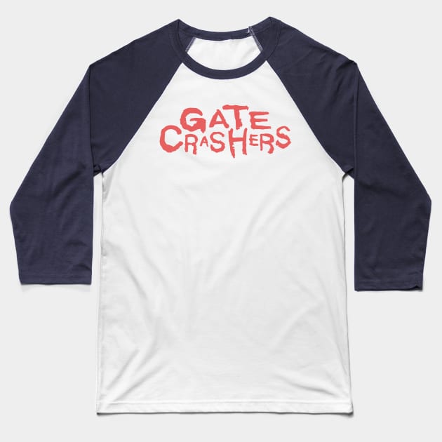 GateCrashers Double Walker Logo Baseball T-Shirt by GateCrashers